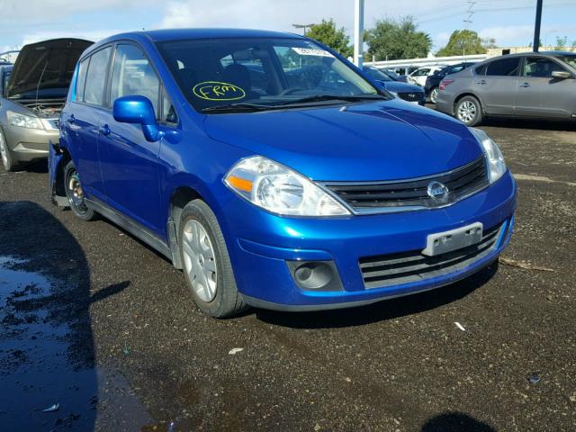 3N1BC1CP7BL450896 - 2011 NISSAN VERSA S BLUE photo 1