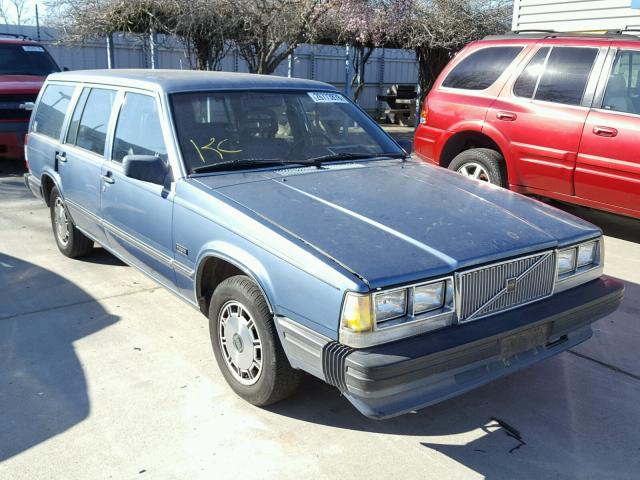 YV1FX8853H1104454 - 1987 VOLVO 740 GLE BLUE photo 1