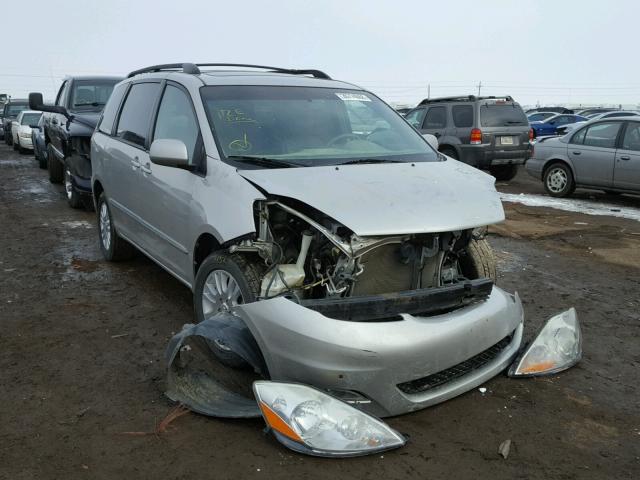 5TDBK22C78S011527 - 2008 TOYOTA SIENNA XLE SILVER photo 1