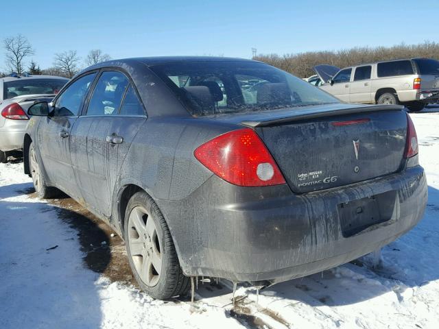 1G2ZG58B074110401 - 2007 PONTIAC G6 BASE GRAY photo 3