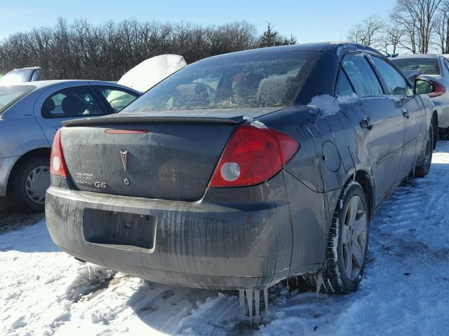 1G2ZG58B074110401 - 2007 PONTIAC G6 BASE GRAY photo 4