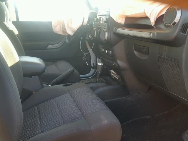 1J4AA2D19BL549837 - 2011 JEEP WRANGLER S SILVER photo 5