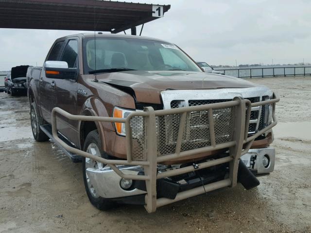1FTFW1EF6BKD19499 - 2011 FORD F150 SUPER BROWN photo 1