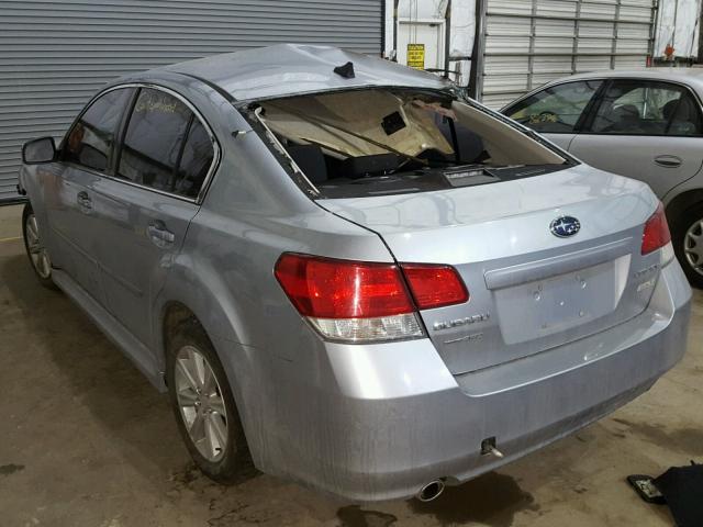 4S3BMBF69C3015801 - 2012 SUBARU LEGACY 2.5 SILVER photo 3