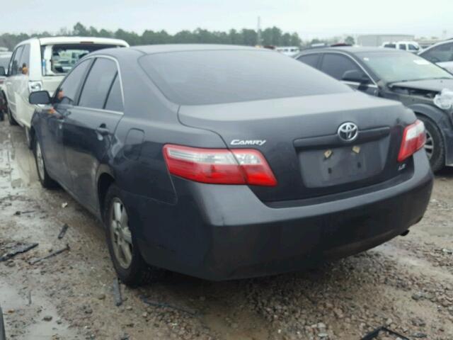 4T1BE46K39U312308 - 2009 TOYOTA CAMRY BASE BLACK photo 3