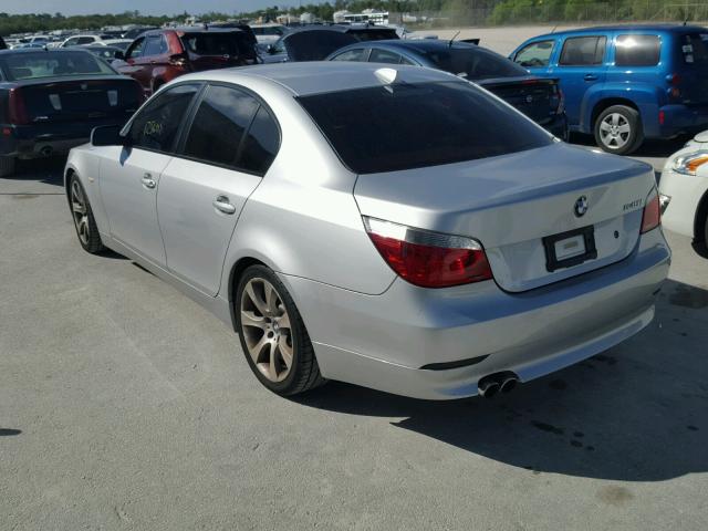 WBANB33534B114185 - 2004 BMW 545 I SILVER photo 3