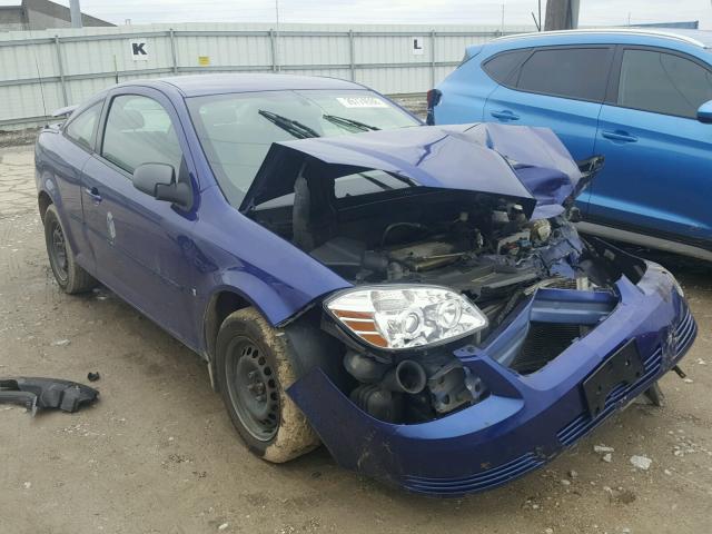 1G1AK15F667852816 - 2006 CHEVROLET COBALT LS BLUE photo 1