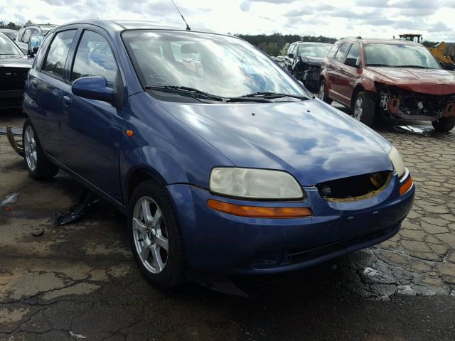 KL1TJ62644B192801 - 2004 CHEVROLET AVEO LS BLUE photo 1