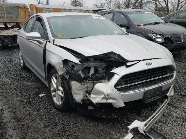 1FA6P0H73E5398022 - 2014 FORD FUSION SE SILVER photo 1