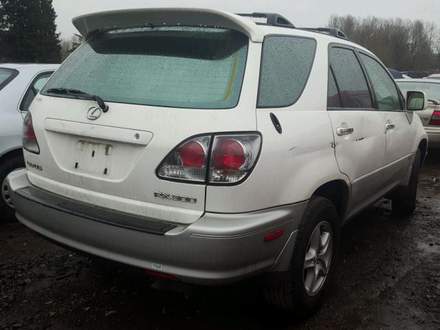 JTJGF10U720124580 - 2002 LEXUS RX 300 WHITE photo 4