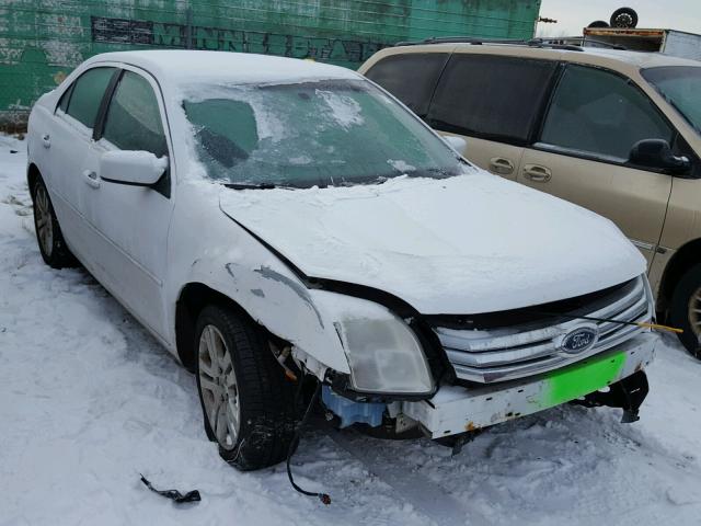 3FAFP08196R220884 - 2006 FORD FUSION SEL WHITE photo 1