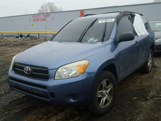 JTMZD33V066009498 - 2006 TOYOTA RAV4 BLUE photo 2