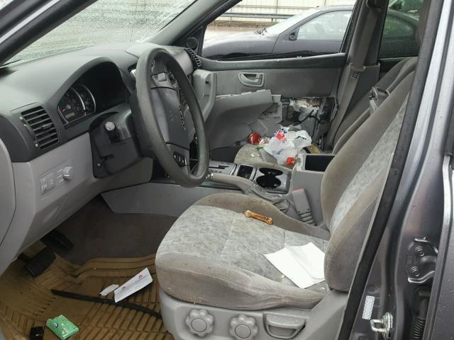 KNDJC735485794365 - 2008 KIA SORENTO EX GRAY photo 5