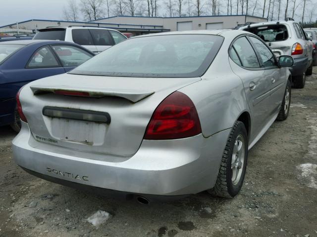 2G2WP552871105613 - 2007 PONTIAC GRAND PRIX SILVER photo 4