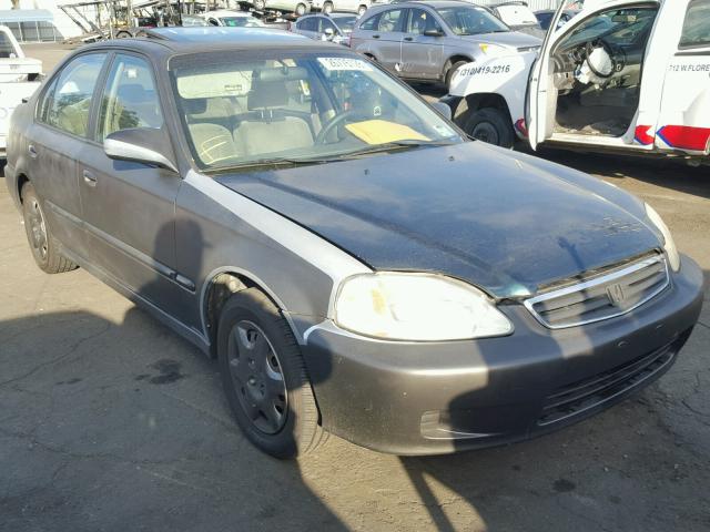 2HGEJ8645YH581936 - 2000 HONDA CIVIC EX შავი ფოტო 1