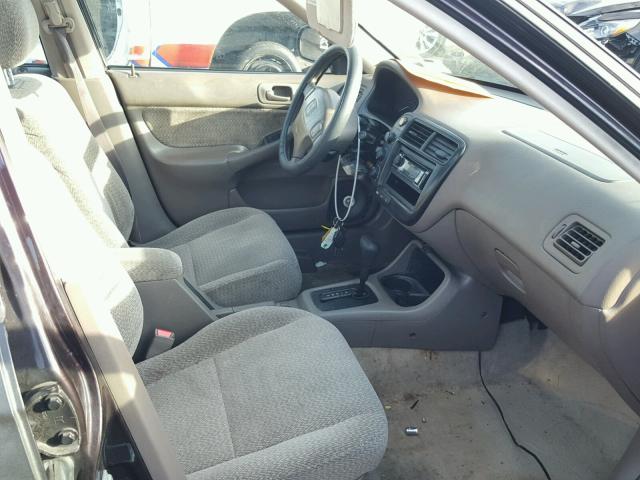 2HGEJ8645YH581936 - 2000 HONDA CIVIC EX შავი ფოტო 5