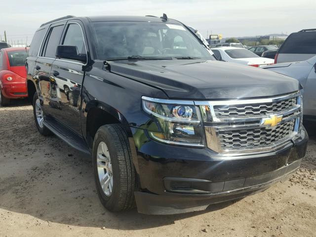 1GNSCBKC5GR129660 - 2016 CHEVROLET TAHOE C150 BLACK photo 1