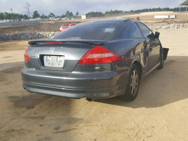 1HGCM82633A013908 - 2003 HONDA ACCORD EX GRAY photo 4