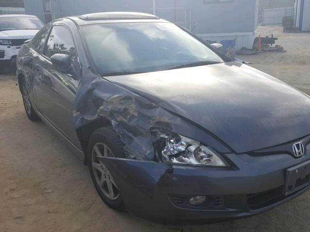 1HGCM82633A013908 - 2003 HONDA ACCORD EX GRAY photo 9