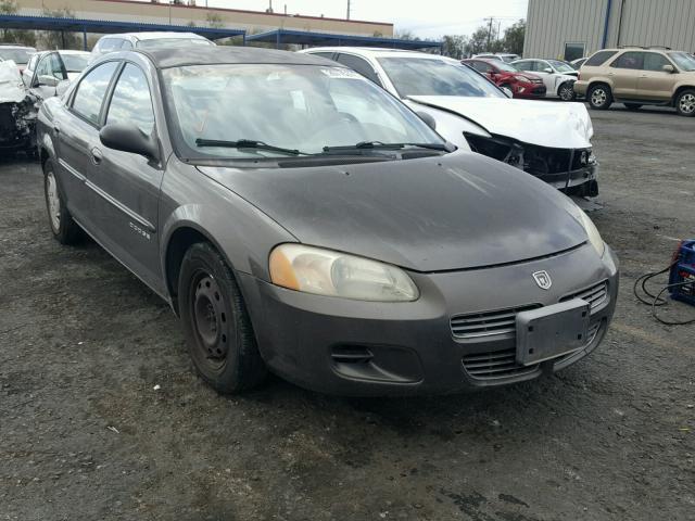 1B3AJ46U51N538038 - 2001 DODGE STRATUS SE GRAY photo 1