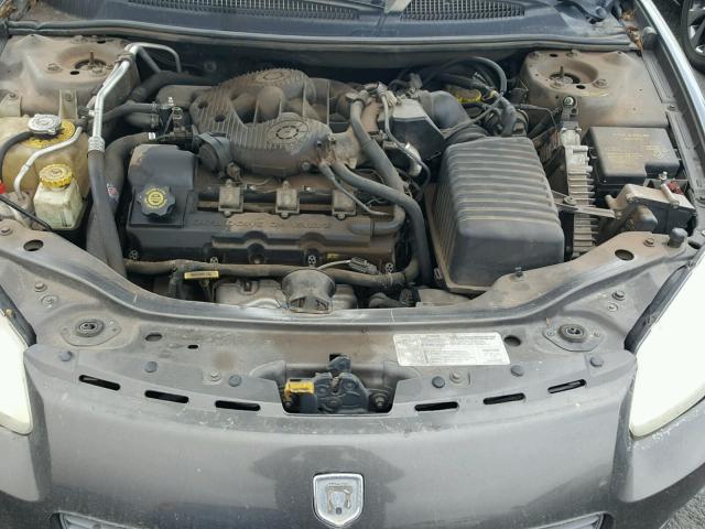 1B3AJ46U51N538038 - 2001 DODGE STRATUS SE GRAY photo 7