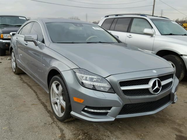 WDDLJ7DB4CA035899 - 2012 MERCEDES-BENZ CLS 550 GRAY photo 1