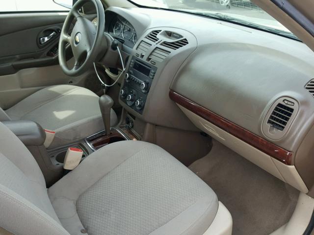 1G1ZS58F87F214855 - 2007 CHEVROLET MALIBU LS თაფლისფერი ფოტო 5