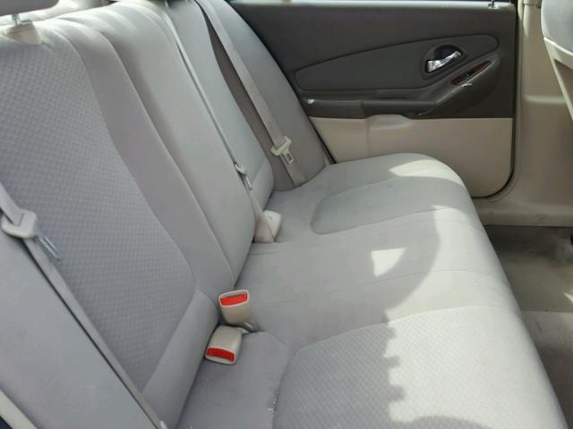1G1ZS58F87F214855 - 2007 CHEVROLET MALIBU LS თაფლისფერი ფოტო 6