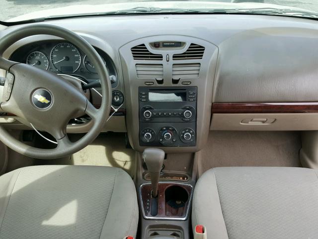 1G1ZS58F87F214855 - 2007 CHEVROLET MALIBU LS თაფლისფერი ფოტო 9