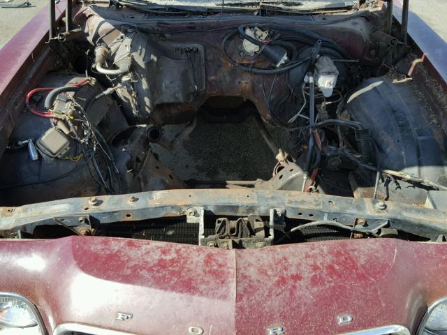 2H30H176672 - 1972 FORD TORINO MAROON photo 7