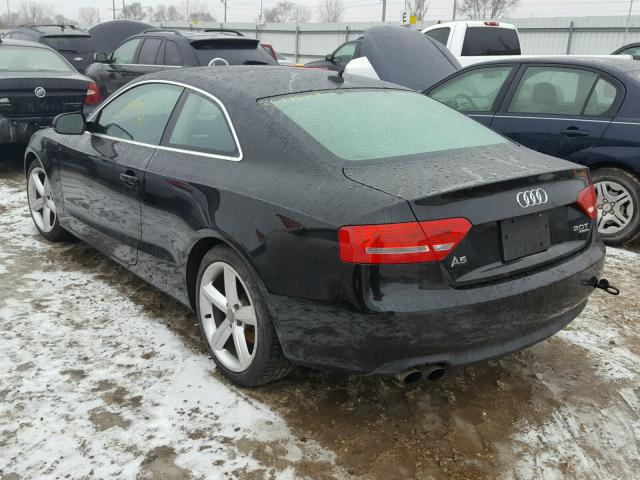 WAURFAFR7AA017498 - 2010 AUDI A5 PREMIUM BLACK photo 3