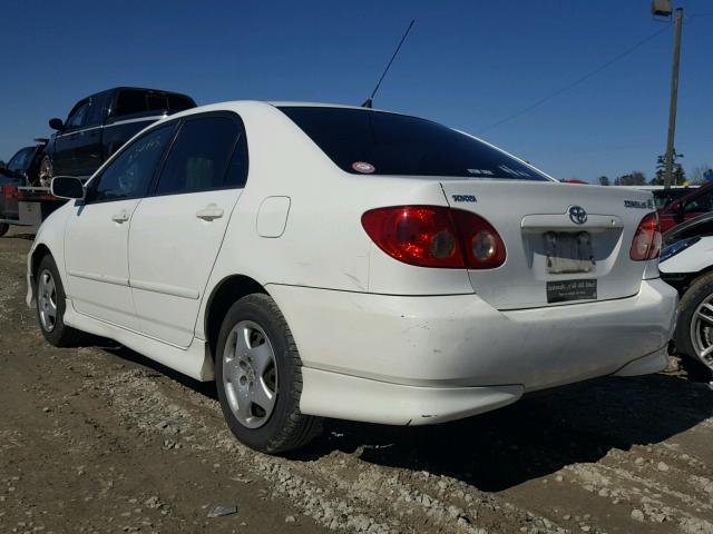 1NXBR32E55Z398956 - 2005 TOYOTA COROLLA CE WHITE photo 3