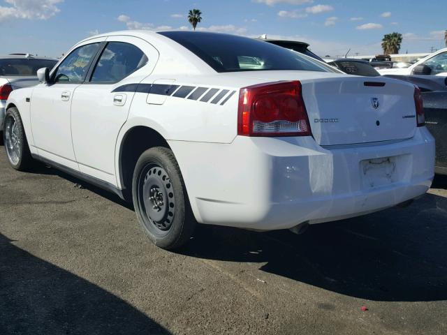 2B3CA4CT2AH305098 - 2010 DODGE CHARGER WHITE photo 3