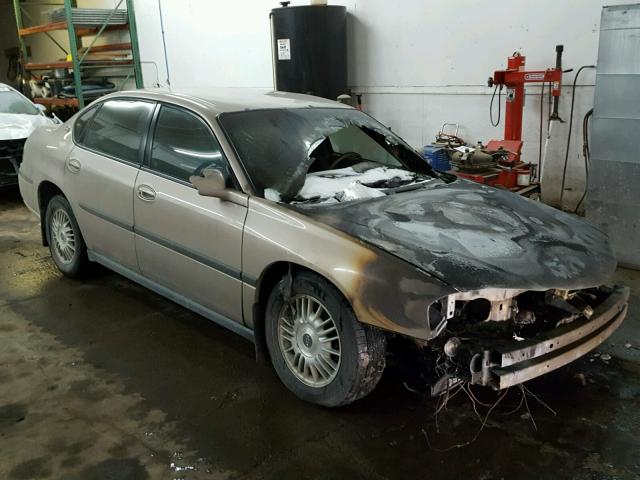 2G1WF55K119202331 - 2001 CHEVROLET IMPALA 棕色 照片 1