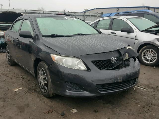 2T1BU40E99C095547 - 2009 TOYOTA COROLLA BA BLACK photo 1