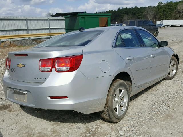 1G11B5SL9EF201492 - 2014 CHEVROLET MALIBU LS SILVER photo 4