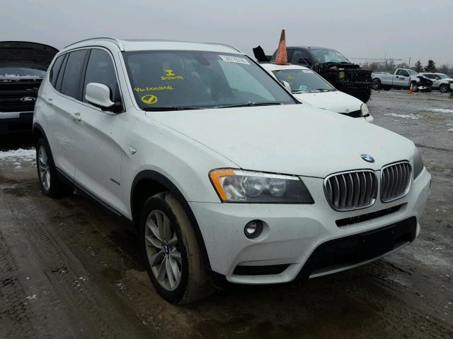 5UXWX9C56D0D06208 - 2013 BMW X3 XDRIVE2 WHITE photo 1