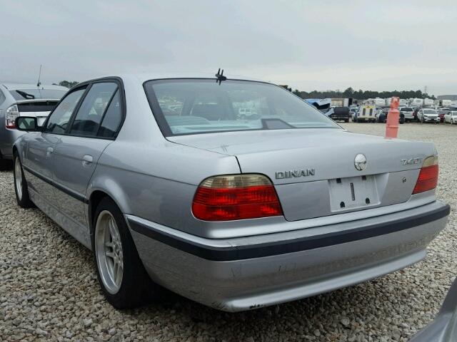 WBAGG834X1DN82820 - 2001 BMW 740 I AUTO SILVER photo 3