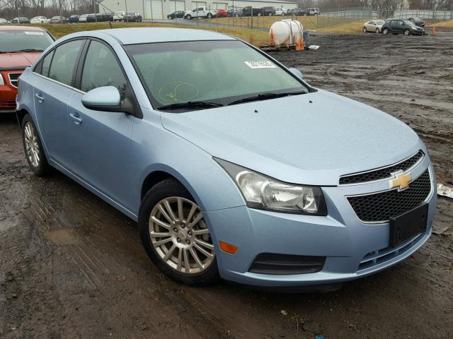 1G1PJ5S95B7289500 - 2011 CHEVROLET CRUZE ECO BLUE photo 1