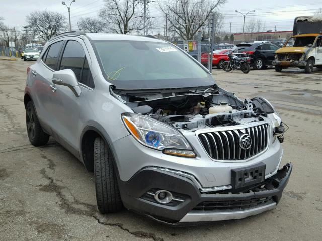 KL4CJBSB1FB183842 - 2015 BUICK ENCORE CON SILVER photo 1