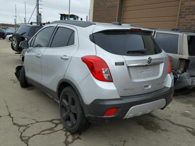 KL4CJBSB1FB183842 - 2015 BUICK ENCORE CON SILVER photo 3