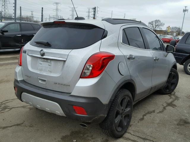 KL4CJBSB1FB183842 - 2015 BUICK ENCORE CON SILVER photo 4