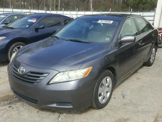 4T1BE46K87U653555 - 2007 TOYOTA CAMRY NEW GRAY photo 2