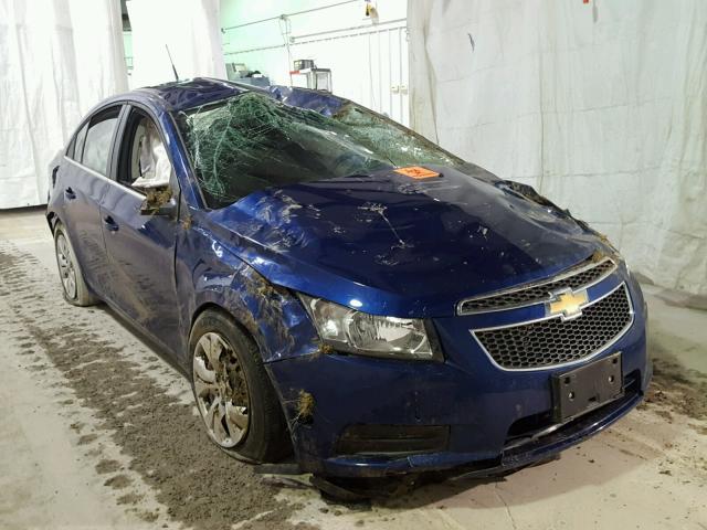 1G1PC5SH5C7406690 - 2012 CHEVROLET CRUZE LS BLUE photo 1