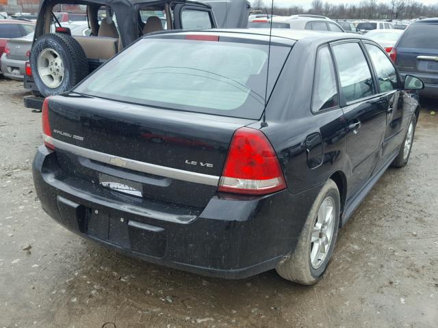 1G1ZT62895F173565 - 2005 CHEVROLET MALIBU MAX 黑色 照片 4