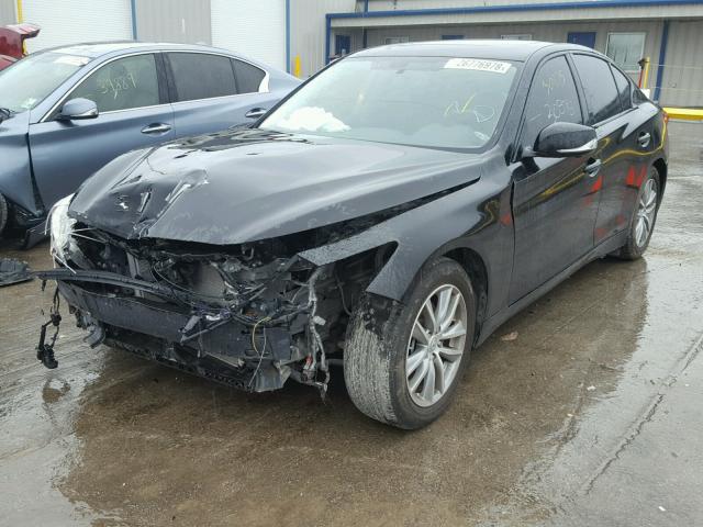 JN1BV7AP9FM339861 - 2015 INFINITI Q50 BASE Negro foto 2