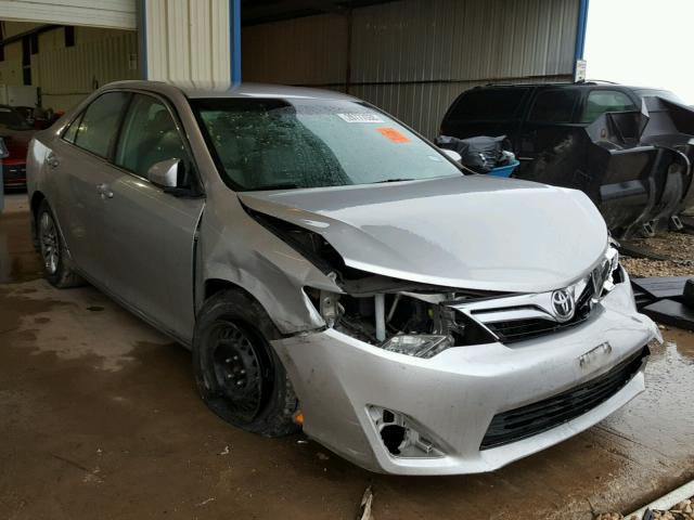 4T4BF1FK4ER340758 - 2014 TOYOTA CAMRY L SILVER photo 1