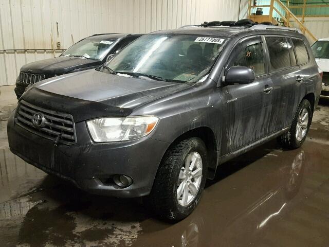 JTEES42A182009847 - 2008 TOYOTA HIGHLANDER CHARCOAL photo 2