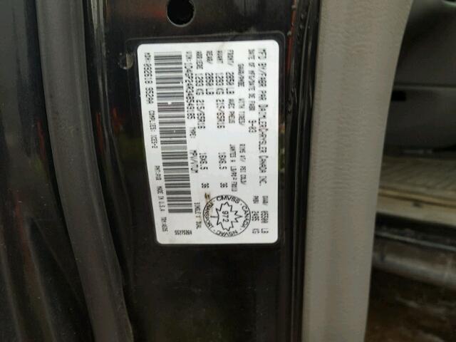 1D4GP24R34B549185 - 2004 DODGE GRAND CARA BLACK photo 10