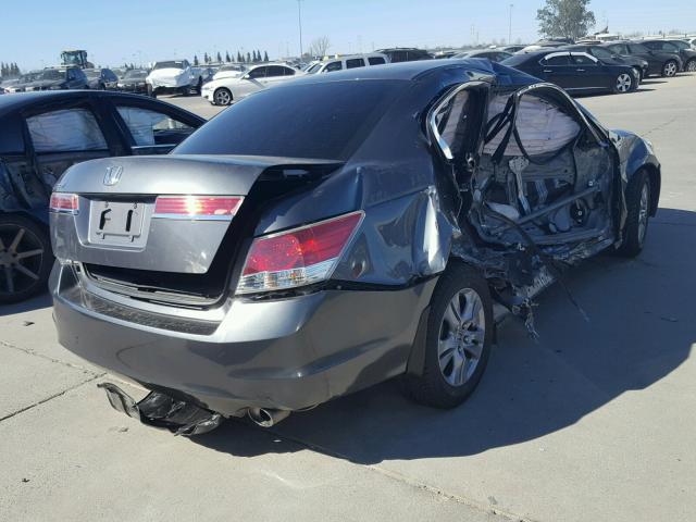 1HGCP2F43CA018300 - 2012 HONDA ACCORD LXP GRAY photo 4